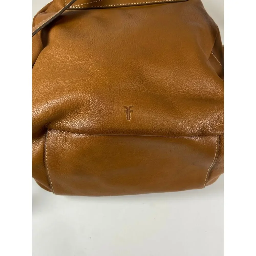 Fry Leather Mini Backpack Brown